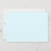 Invitation Beau Mariage photo Pink Flower Up (Dos)