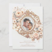 Invitation Beau Mariage Ranunculus (Dos)