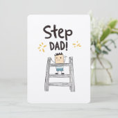 Invitation Beau-papa - Un échelon de plus, tout simplement gé (Debout devant)