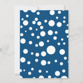 Invitation Beau Peacock Feather Anniversaire (Dos)