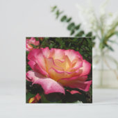 Invitation Beau Rose (Debout devant)