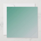 Invitation Beau Tea Rose 25e anniversaire Mariage (Dos)