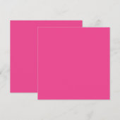 Invitation Beauté couleur printemps-été violet (Devant / Derrière)