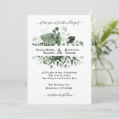 INVITATION BEAUTÉ DU PRINTEMPS VERDURE BOTANIQUE (Debout devant)