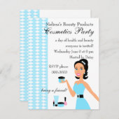 Invitation Beauté et diamants ! (Devant / Derrière)