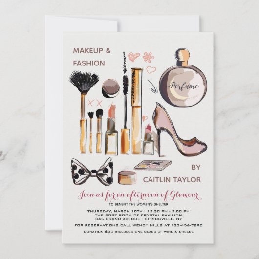 Invitation Beauté et Style (Devant)