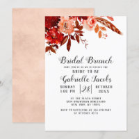 Beauté rustique Floral Boho Chic Bridal Brunch