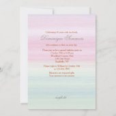 Invitation Beauté Vintage (Dos)