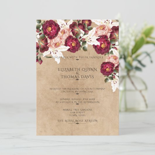 Invitation Beautiful (Debout devant)