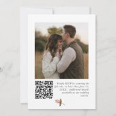 Invitation Beautiful boho rose & neutral wedding (Dos)