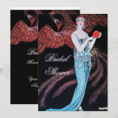 INVITATION BEAUTY ET PHOENIX FÊTE DES MARIÉES (Devant / Derrière)