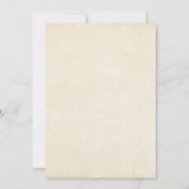 Invitation Beaux Chevaux de Style Western Boho pour Anniversa (Dos)
