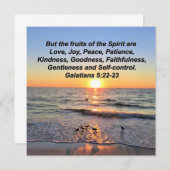 INVITATION BEAUX GALATES 5 LEVÉE DU SOLEIL (Devant / Derrière)