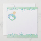 Invitation bébé 5.25" x 5.25" (Dos)