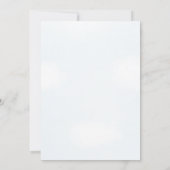 Invitation Bébé à bord du Baby shower d'aquarelle surf Beach (Dos)