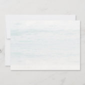 Invitation Bébé à bord du baby shower de plage surf (Dos)