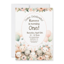 Bébé Animaux Premier anniversaire