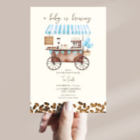 Bébé brasse Blue Coffee Panier Baby shower garçon