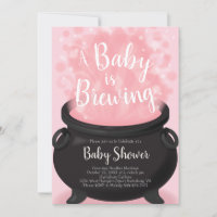 Bébé brasse Douche sorcière rose fille Cauldron