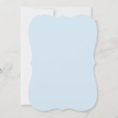 Invitation Bébé Brunch Valentines Coeur Baby shower garçon (Dos)