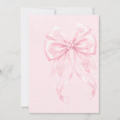 Invitation Bébé, c'est froid dehors Baby shower de la cave ro (Dos)