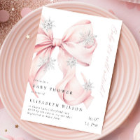 Bébé C'est froid dehors Baby shower de la cave ros