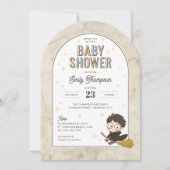 Invitation Bébé Chibi Harry Potter Shower de Fête Prénatale (Devant)