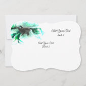 Invitation Bébé dauphin (Dos)