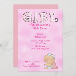 Invitation Bébé de baby shower