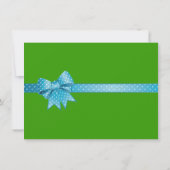 Invitation Bébé de bienvenue (Dos)