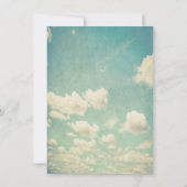 Invitation Bébé de Noël religieux Jésus, Marie & Joseph (Dos)