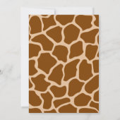 Invitation Bébé de ruban de point de polka de poster de (Dos)