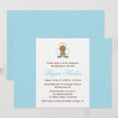 Invitation Bébé doux (Devant / Derrière)