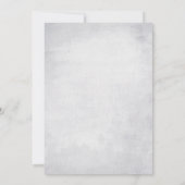 Invitation Bébé Eléphant mignon garçon avec Baby shower cadea (Dos)