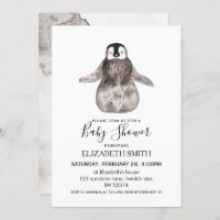 Bébé Empereur Penguin Baby shower d'hiver
