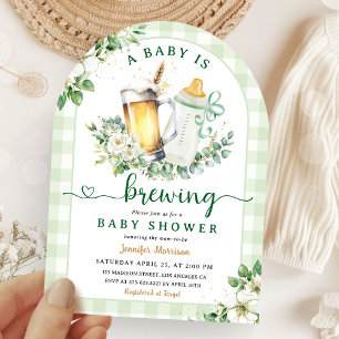 Invitation Bébé en préparation Fête prénatale Bébé Arc de sty