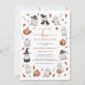 Invitation Bébé Halloween Shower (Devant)