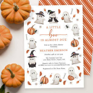 Invitation Bébé Halloween Shower