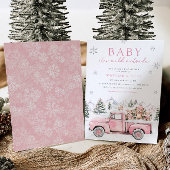 Invitation Bébé Il fait froid à l'extérieur du Baby shower bo