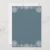 Invitation Bébé Il fait froid à l'extérieur du Baby shower de (Dos)