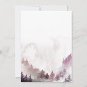 Invitation Bébé Il fait froid à l'extérieur du Baby shower de (Dos)