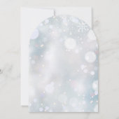 Invitation Bébé il fait froid à l'extérieur Fête de naissance (Dos)