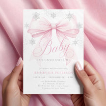 Bébé Il fait froid dehors Baby shower d’hiver de l