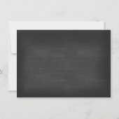 Invitation Bébé Il fait froid dehors Baby shower de flocons d (Dos)