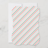 Invitation Bébé Il fait froid dehors Baby shower rétro (Dos)