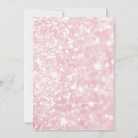 Invitation Bébé Il fait froid dehors Douche Marine Étincelle (Dos)