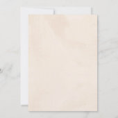 Invitation Bébé il fait froid dehors Hiver Fête des mariées f (Dos)