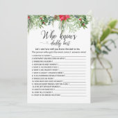 Invitation Bébé il fait froid dehors jeux qui connaît papa be (Debout devant)