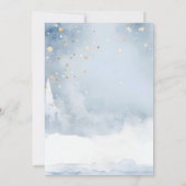 Invitation Bébé Il fait froid dehors mignon Baby shower Ours (Dos)