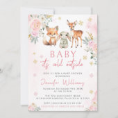 Invitation Bébé il fait froid en dehors de la douche d'hiver (Devant)